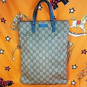 Authentic Gucci GG Monogram Coat Tote